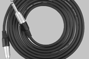 Black Guitar Cable
