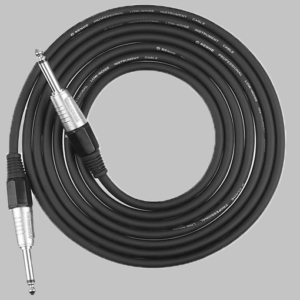 Black Guitar Cable