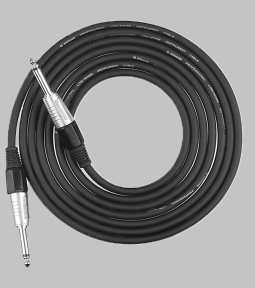 Black Guitar Cable